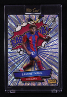 Lamine Yamal 2024 Wild Card Alumination Comix Cross Hatch Blue Lines #ACBRLY6 #3/10 RC at PristineAuction.com