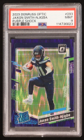 Jaxon Smith-Njigba 2023 Panini Donruss Optic Purple Shock RR #293 RC (PSA 9) at PristineAuction.com