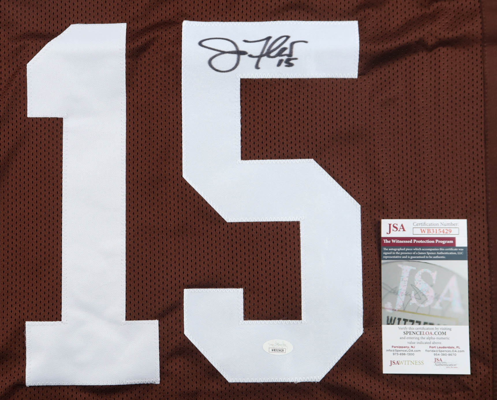 Joe Flacco Signed Jersey (JSA) at PristineAuction.com Joe Flacco Signed Jersey (JSA) at PristineAuction.com