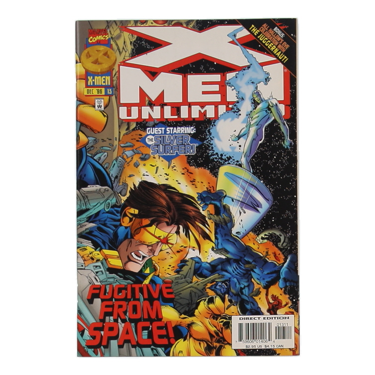 1996 "X-Men Unlimited" Issue #13 Marvel Comic Book at PristineAuction.com 1996 "X-Men Unlimited" Issue #13 Marvel Comic Book at PristineAuction.com