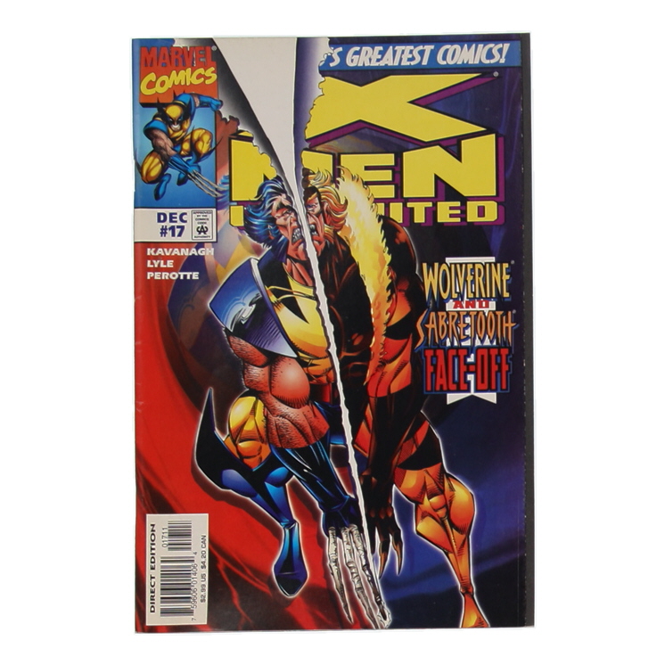 1997 "X-Men Unlimited" Issue #17 Marvel Comic Book at PristineAuction.com 1997 "X-Men Unlimited" Issue #17 Marvel Comic Book at PristineAuction.com
