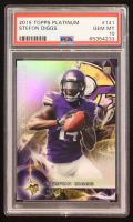 Stefon Diggs 2015 Topps Platinum #141 RC (PSA 10) at PristineAuction.com