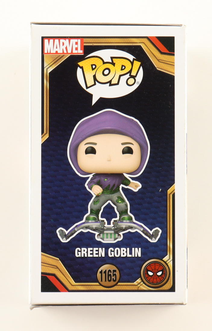 Willem Dafoe Signed "Spider-Man: No Way Home" #1165 Green Goblin Bobble-Head Funko Pop! Vinyl Figure (ACOA) at PristineAuction.com Willem Dafoe Signed "Spider-Man: No Way Home" #1165 Green Goblin Bobble-Head Funko Pop! Vinyl Figure (ACOA) at PristineAuction.com