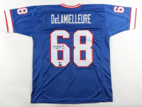 Joe DeLamielleure Signed Jersey Inscribed "HOF 03" (Beckett & TSE) at PristineAuction.com