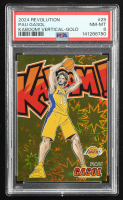 Pau Gasol 2024-25 Panini Revolution Kaboom Vertical Gold #29 #01/10 (PSA 8) at PristineAuction.com