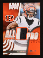 Ja'Marr Chase 2025 Absolute All Pro Souvenirs Gold #7 #88/99 at PristineAuction.com