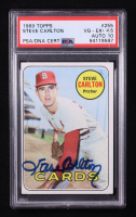 Steve Carlton Signed 1969 Topps #255 (PSA 4.5) at PristineAuction.com
