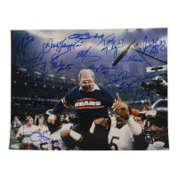 1985 Chicago Bears Super Bowl Champs 11x14 Photo Team-Signed by (17) with Dan Hampton, Mike Singletary, Tom Thayer, & Otis Wilson (JSA) at PristineAuction.com