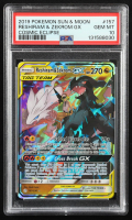 Reshiram & Zekrom GX 2005 Pokemon Cosmic Eclipse #157 (PSA 10) at PristineAuction.com