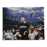 1985 Chicago Bears Super Bowl Champs 11x14 Photo Team-Signed by (17) with Dan Hampton, Mike Singletary, Tom Thayer, & Otis Wilson (JSA) at PristineAuction.com
