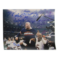 1985 Chicago Bears Super Bowl Champs 11x14 Photo Team-Signed by (17) with Dan Hampton, Mike Singletary, Tom Thayer, & Otis Wilson (JSA) at PristineAuction.com
