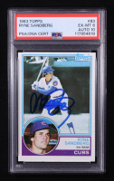 Ryne Sandberg Signed 1983 Topps #83 RC (PSA 6) at PristineAuction.com
