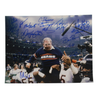 1985 Chicago Bears Super Bowl Champs 11x14 Photo Team-Signed by (17) with Dan Hampton, Mike Singletary, Tom Thayer, & Otis Wilson (JSA) at PristineAuction.com