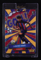 Lamine Yamal 2024 Wild Card Alumination Comix G/R/B Wave #ACGRLY5 #3/4 RC at PristineAuction.com