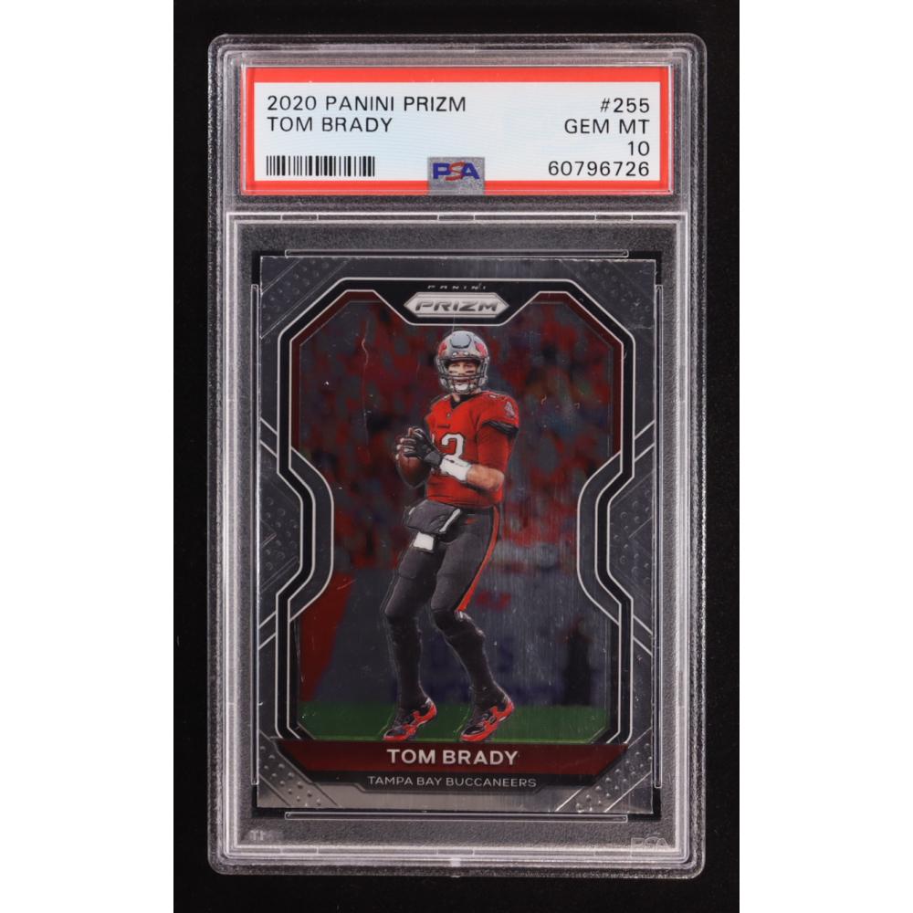Tom Brady 2020 Panini Prizm #255 (PSA 10) at PristineAuction.com
