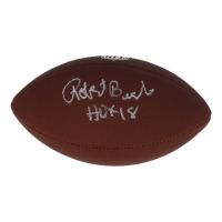 Robert Brazile Signed NFL Football Inscribed "HOF 18" (Schwartz) at PristineAuction.com
