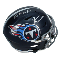 Jevon Kearse Signed Titans Mid-Size Speedflex Helmet Inscribed Inscribed "The Freak" (Beckett) at PristineAuction.com