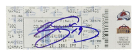 Joe Sakic Signed Avalanche 2001 Stanley Cup Game 1 Ticket (JSA) at PristineAuction.com