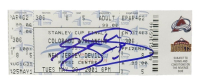 Joe Sakic Signed Avalanche 2001 Stanley Cup Game 2 Ticket (JSA) at PristineAuction.com