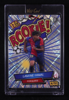 Lamine Yamal 2024 Wild Card Comix Blue Cross Hatch #ACRBLY1 #4/10 RC at PristineAuction.com