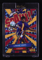 Lamine Yamal 2024 Wild Card Comix G/R/B Mosaic #ACSBLY4 #1/4 RC at PristineAuction.com