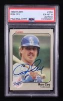 Ron Cey Signed 1983 Fleer #204 (PSA 6) at PristineAuction.com