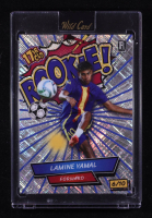 Lamine Yamal 2024 Wild Card Comix Blue Cross Hatch #ACRRLY4 #6/10 RC at PristineAuction.com