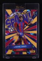 Lamine Yamal 2024 Wild Card Comix G/R/B Crystal #ACSBLY4 #1/4 RC at PristineAuction.com