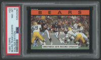Walter Payton 1985 Topps Bears Team Leaders #22 (PSA 8) at PristineAuction.com
