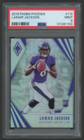 Lamar Jackson 2018 Panini Phoenix #112 RC (PSA 9) at PristineAuction.com