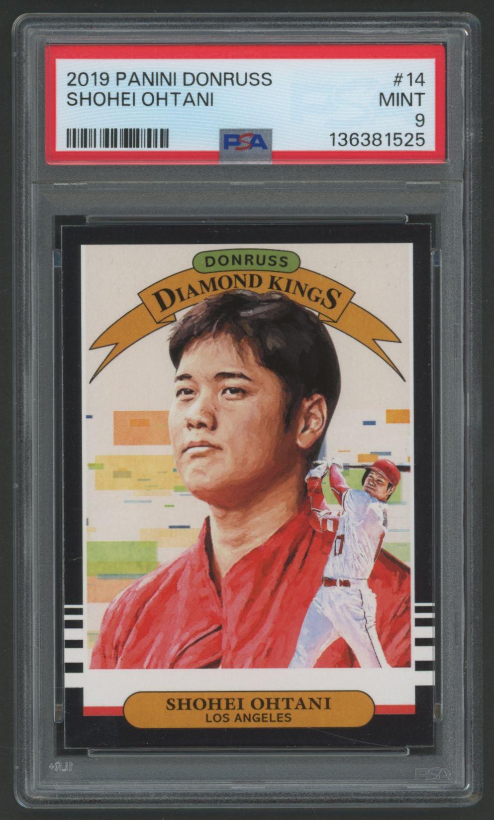 Shohei Ohtani 2019 Donruss Diamond King #14 (PSA 9) at PristineAuction.com Shohei Ohtani 2019 Donruss Diamond King #14 (PSA 9) at PristineAuction.com