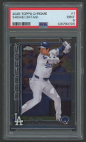 Shohei Ohtani 2025 Topps Chrome #1 (PSA 9) at PristineAuction.com