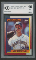 Ken Griffey Jr. 1990 Topps Debut '89 #46 RC (BCCG 10) at PristineAuction.com
