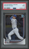 Shohei Ohtani 2025 Bowman Chrome #17 (PSA 9) at PristineAuction.com
