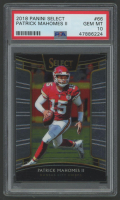 Patrick Mahomes II 2018 Panini Select #66 (PSA 10) at PristineAuction.com