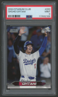 Shohei Ohtani 2024 Stadium Club #200 (PSA 9) at PristineAuction.com