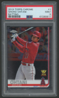 Shohei Ohtani 2019 Topps Chrome Batting #1 (PSA 9) at PristineAuction.com
