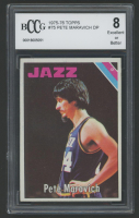 Peter Maravich 1975-76 Topps #75 DP (BCCG 8) at PristineAuction.com