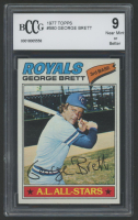George Brett 1977 Topps #580 (BCCG 9) at PristineAuction.com
