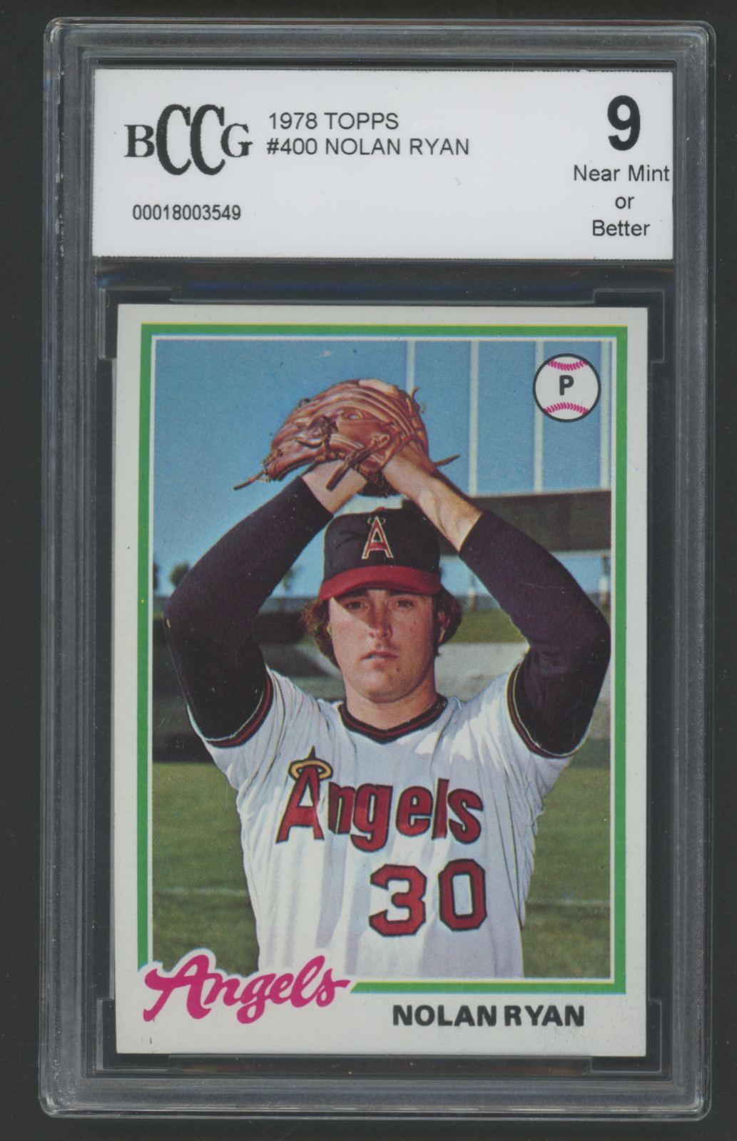 Nolan Ryan 1978 Topps #400 (BCCG 9) at PristineAuction.com Nolan Ryan 1978 Topps #400 (BCCG 9) at PristineAuction.com