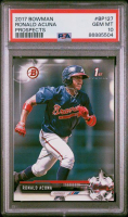 Ronald Acuna 2017 Bowman Prospects #BP127 RC (PSA 10) at PristineAuction.com