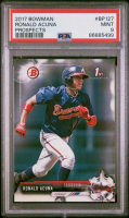 Ronald Acuna 2017 Bowman Prospects #BP127 RC (PSA 9) at PristineAuction.com