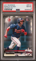 Ronald Acuna 2017 Bowman Prospects #BP127 RC (PSA 8) at PristineAuction.com