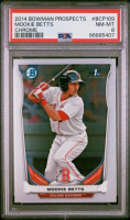 Mookie Betts 2014 Bowman Chrome Prospects #BCP109 (PSA 8) at PristineAuction.com
