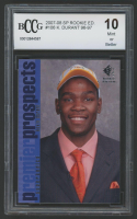 Kevin Durant 2007-08 SP Rookie Edition 96-97 #106 (BCCG 10) at PristineAuction.com