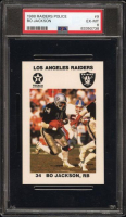 Bo Jackson 1988 Raiders Police #9 (PSA 6) at PristineAuction.com