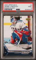Henrik Lundqvist 2005 Upper Deck Rookie Class #3 (PSA 9) at PristineAuction.com
