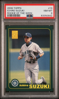 Ichiro Suzuki 2006 Topps Rookie of the Week #13 (PSA 8) at PristineAuction.com