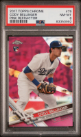 Cody Bellinger 2017 Topps Chrome Pink Refractors #79 (PSA 8) at PristineAuction.com
