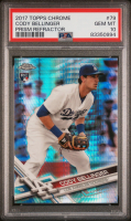 Cody Bellinger 2017 Topps Chrome Prism Refractors #79 RC (PSA 10) at PristineAuction.com